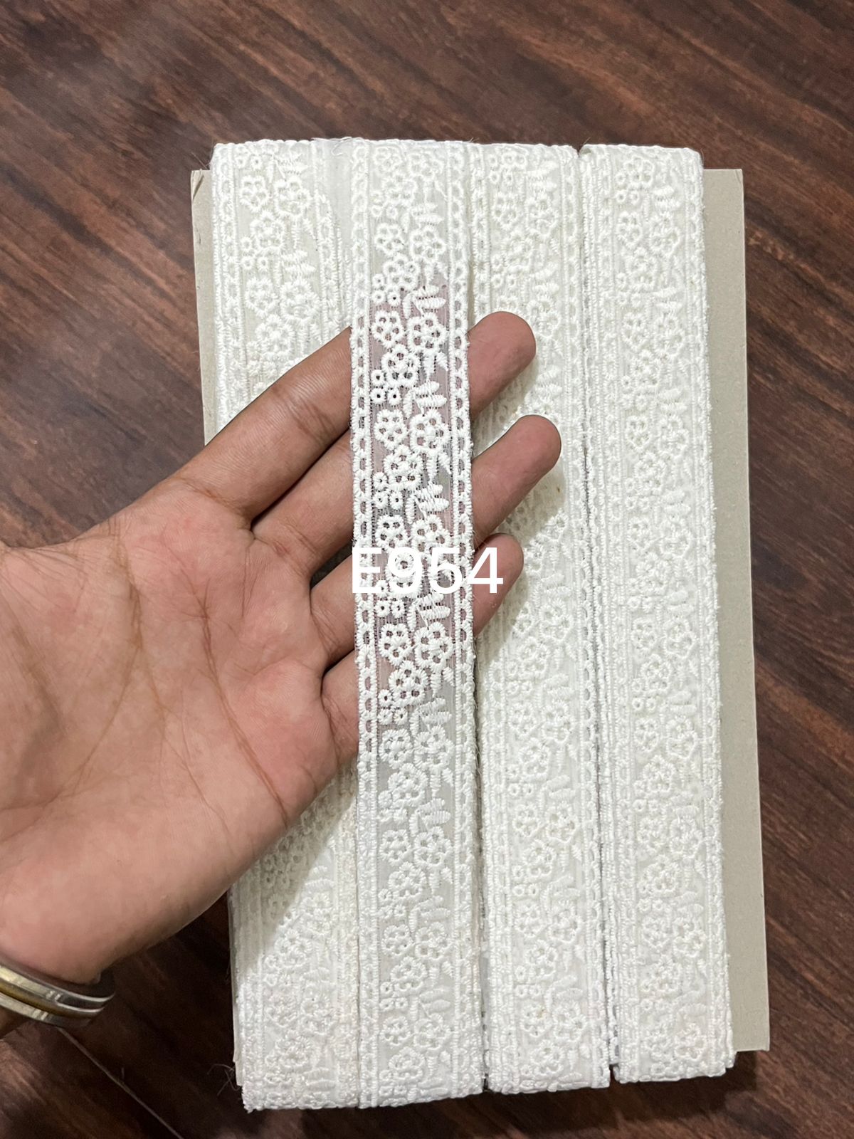 ₹ 14.44/mtr Organza Lace For Ladies Suit (Pack of 1 )
