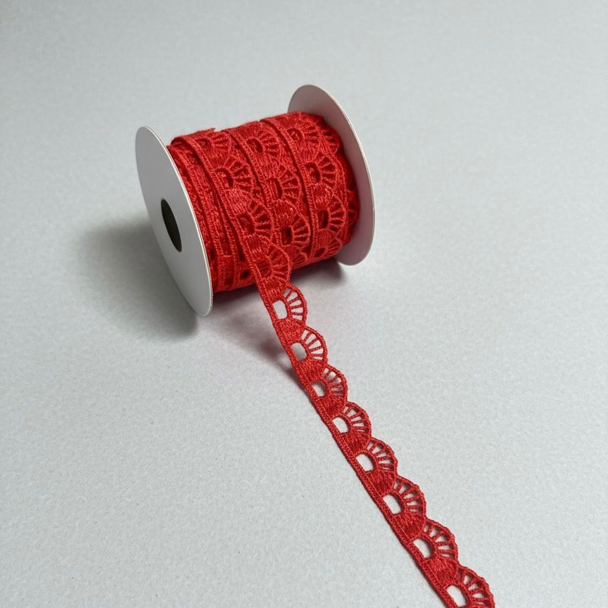 ₹5/mtr Wholesale Price GPO Lace Trims by AV Creations ( Pack of 35pcs/ 32 Colors)