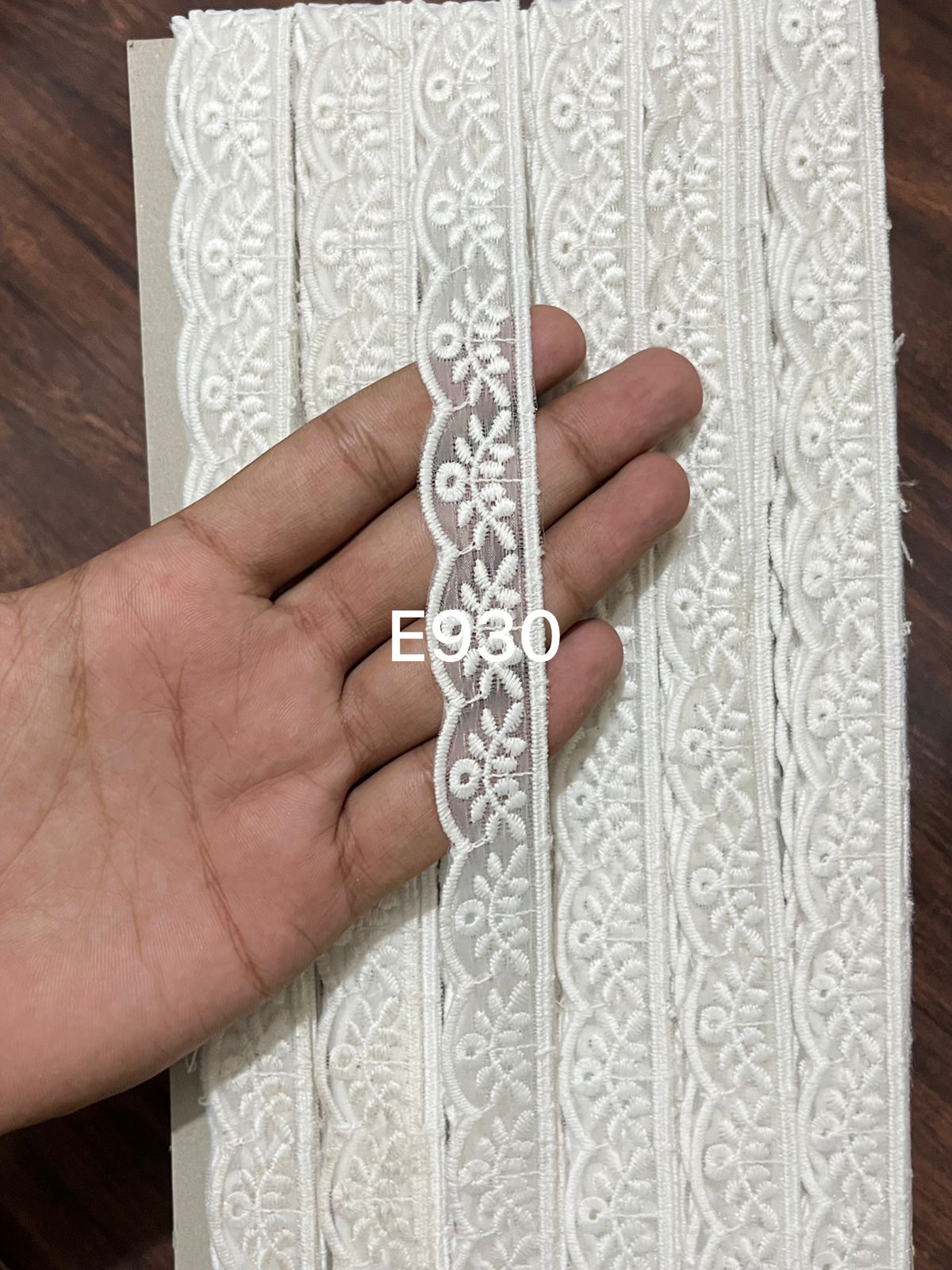 ₹10.83/mtr Organza Lace For Ladies Suit (Pack of 1 )