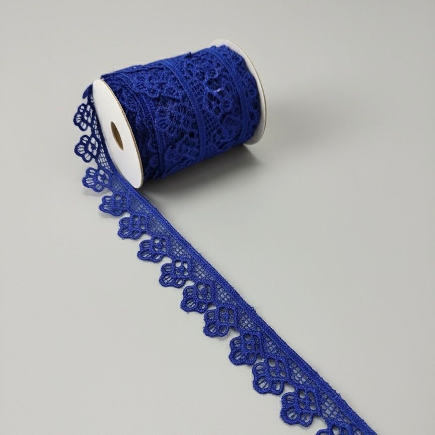 ₹5.25/mtr Trending GPO Lace Design by AV Creations ( Pack of 17 pcs/ 17 Colors)